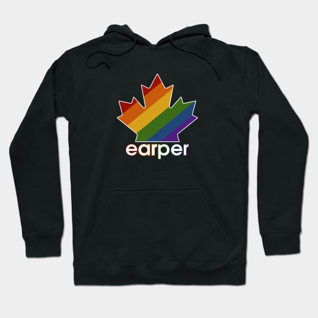 Earper Pride Maple Leaf - Wynonna Earp Hoodie by viking_elf